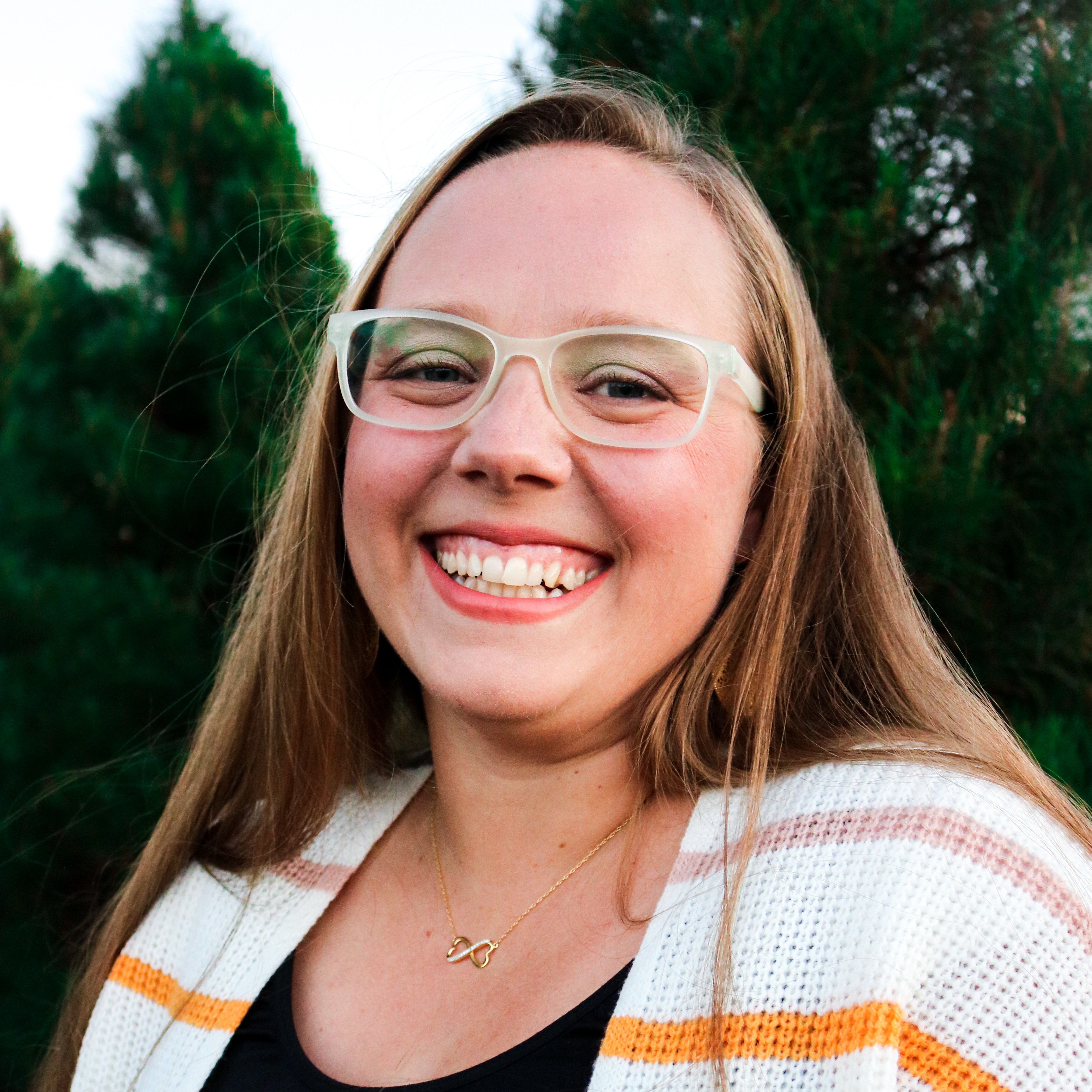 A photo of Natalie smiling